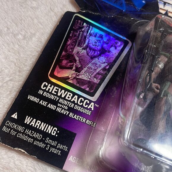 Vintage 1996 Star Wars shadows of the empire Chewbacca bounty hunter disguise - Picture 3 of 6